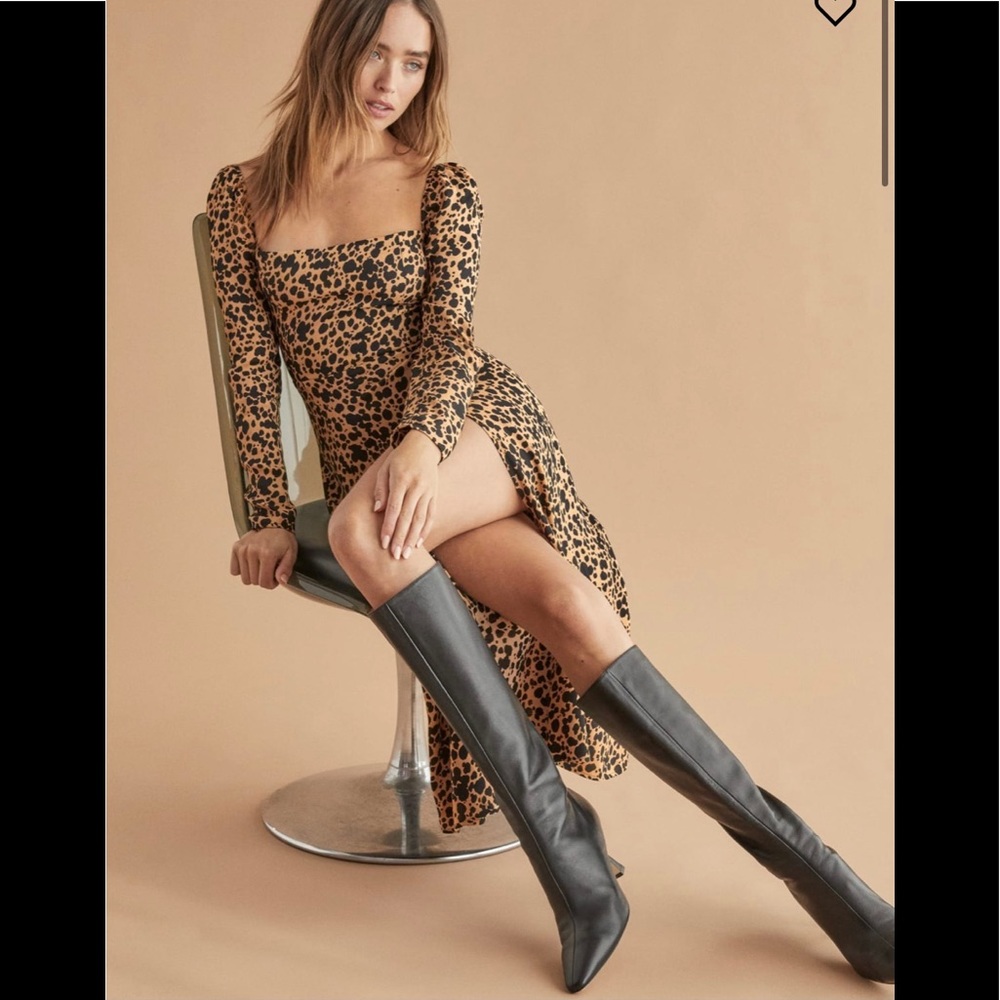 REFORMATION SIGMUND DRESS Blitz - Picture 4 of 17
